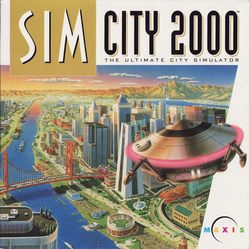 Other for SimCity 2000 (DOS): CD Sleeve - Front