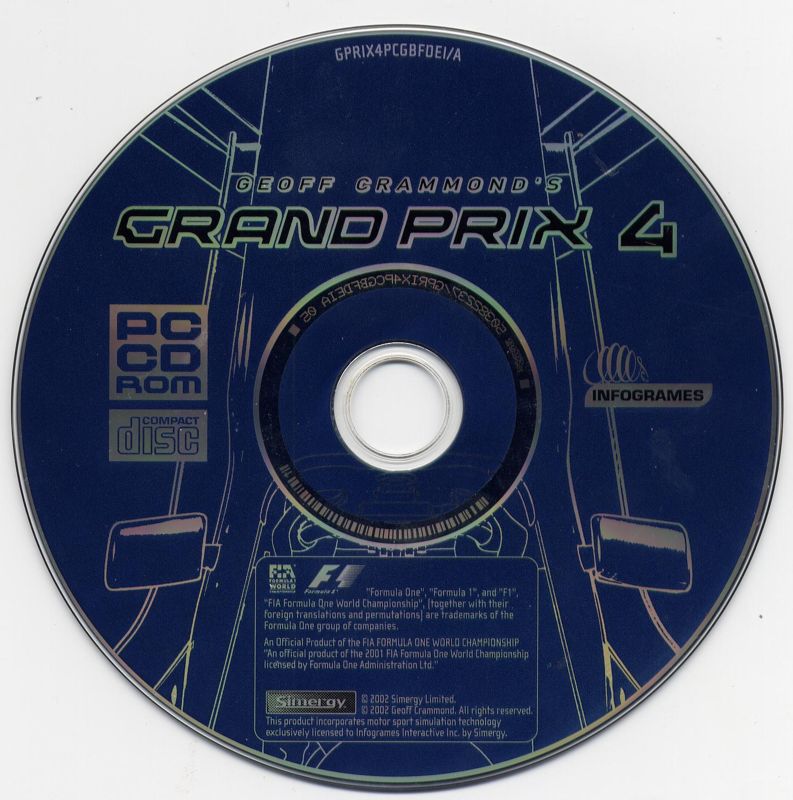 Media for Grand Prix 4 (Windows): Program Disc