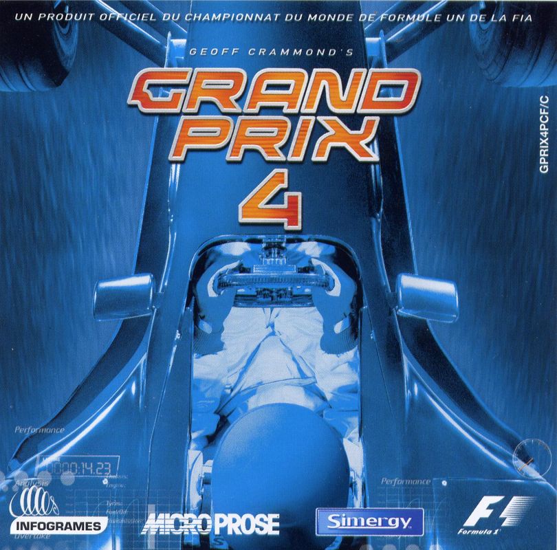 Grand Prix 4 cover or packaging material MobyGames