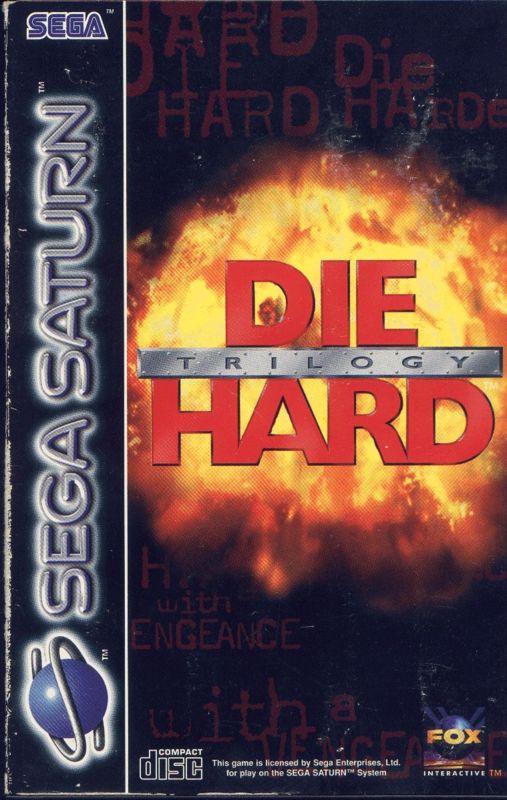 Front Cover for Die Hard Trilogy (SEGA Saturn)
