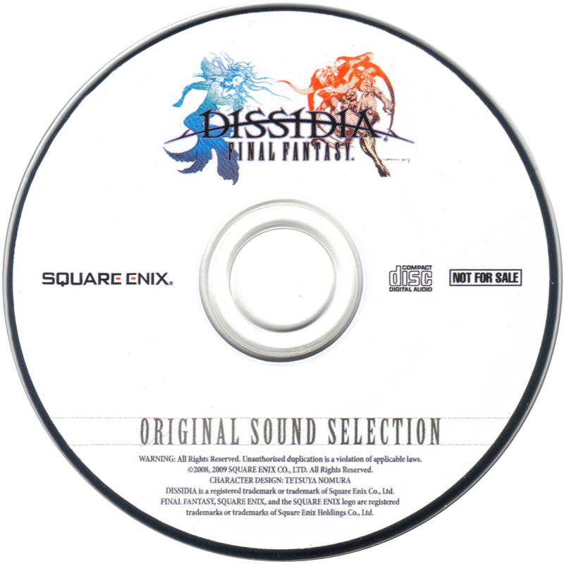 Media for Dissidia: Final Fantasy (Limited Collector’s Edition) (PSP) (Clamshell packaging): Mini CD