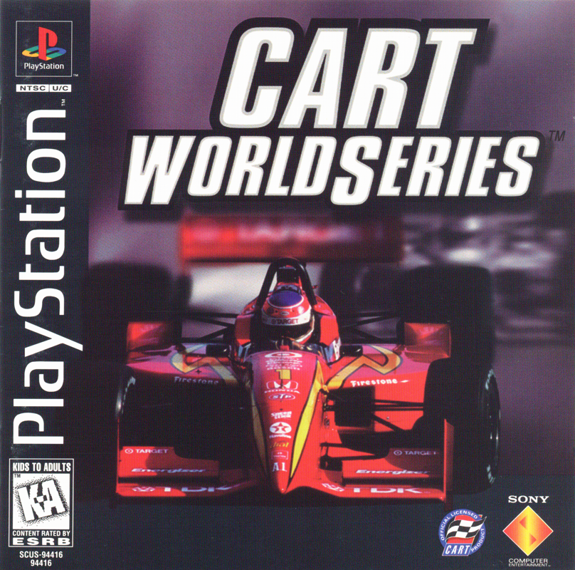 Front Cover for CART World Series (PlayStation)
