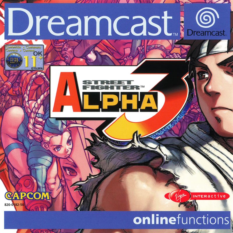 Street Fighter Alpha 3 cover or packaging material - MobyGames