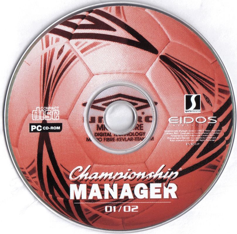 Media for Championship Manager: Season 01/02 (Windows)
