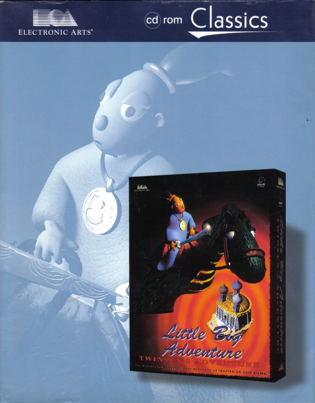 Front Cover for Relentless: Twinsen's Adventure (DOS) (Electronic Arts Classics release)