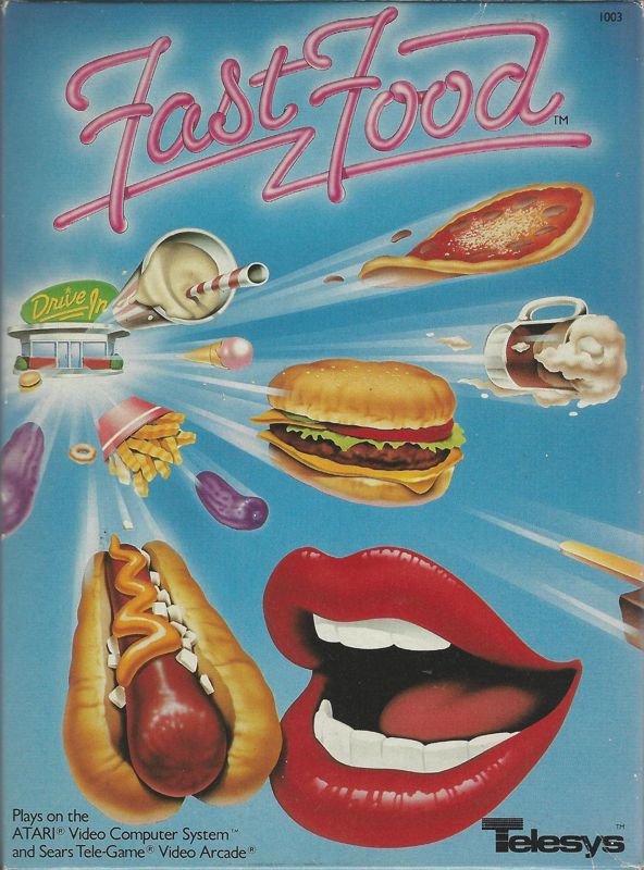 Front Cover for Fast Food (Atari 2600)