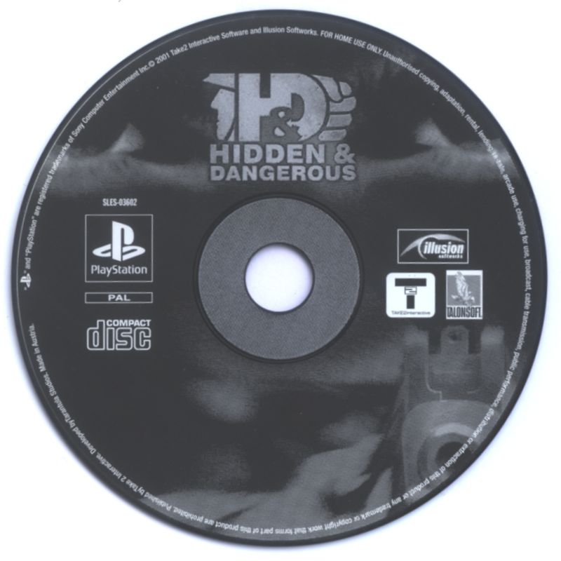 Media for Hidden & Dangerous (PlayStation)