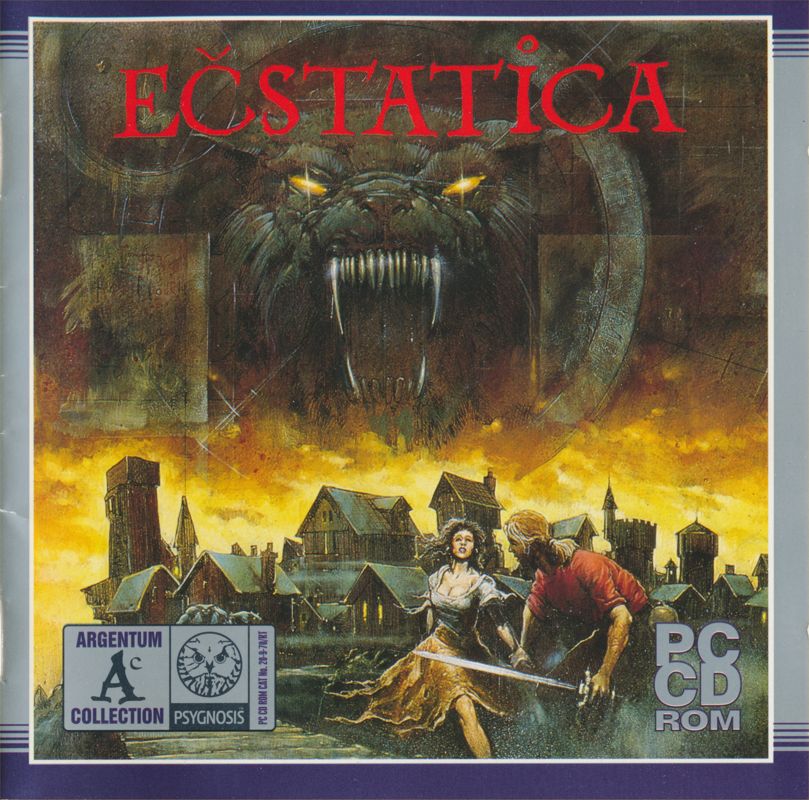 Front Cover for Ečstatica (DOS) (Argentum Collection release)