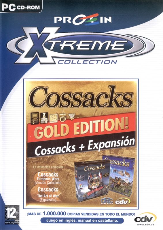 Front Cover for Cossacks: Gold Edition! (Windows) (Xtreme Collection release)