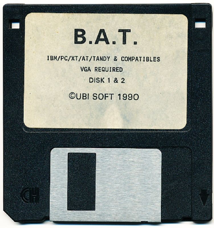 Media for B.A.T. (DOS) (3.5" Disk release): Disk 1&2