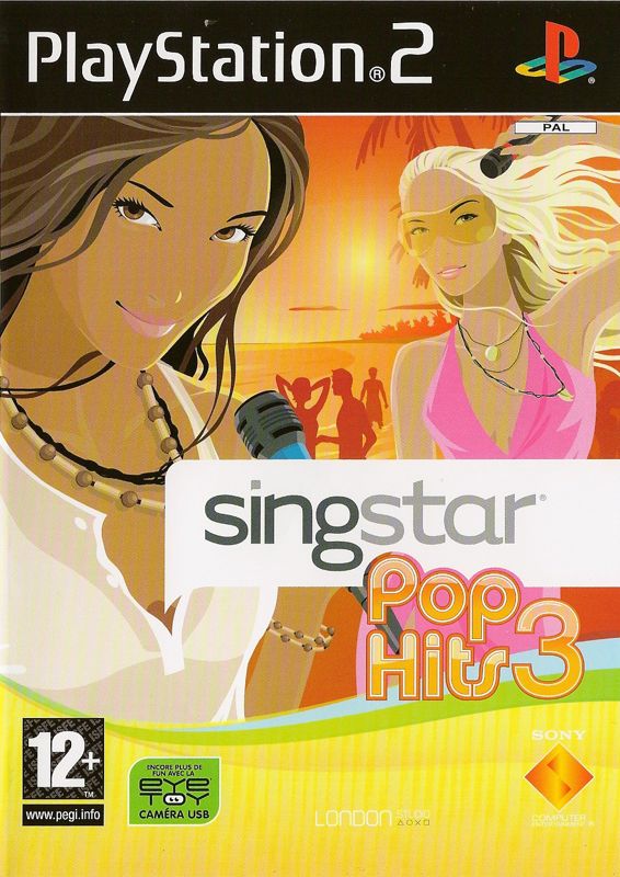 Front Cover for SingStar: Pop Hits 3 (PlayStation 2)