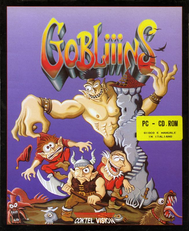 Front Cover for Gobliiins (DOS) (CD Version)