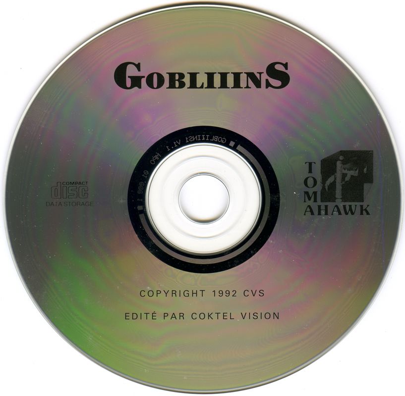 Media for Gobliiins (DOS) (CD Version)