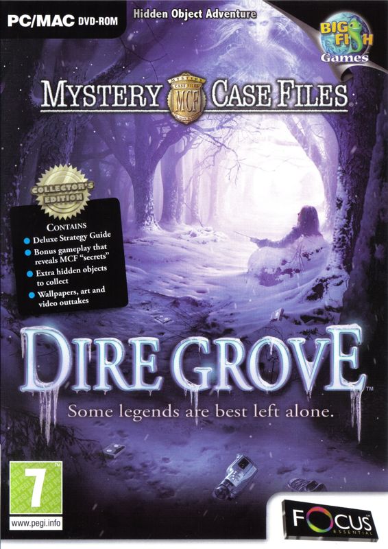 Front Cover for Mystery Case Files: Dire Grove (Collector's Edition) (Macintosh and Windows)