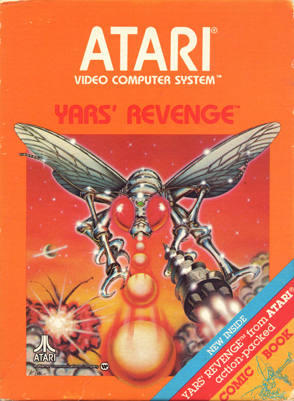 Front Cover for Yars' Revenge (Atari 2600)