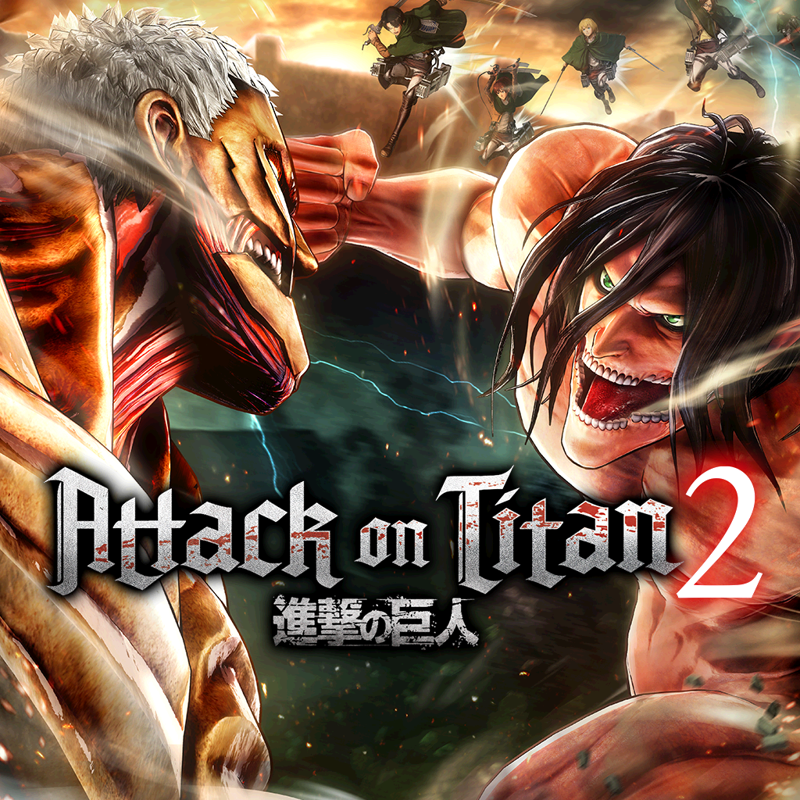 Front Cover for Attack on Titan 2 (PlayStation 4) (download release)