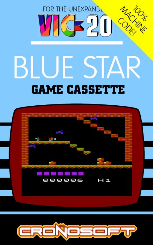 Front Cover for Blue Star (VIC-20)