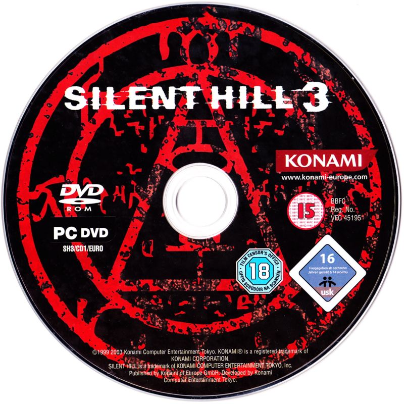 Media for Silent Hill 3 (Windows)