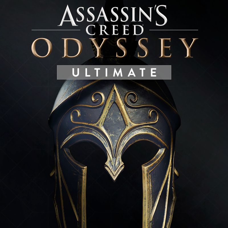 Front Cover for Assassin's Creed: Odyssey (Ultimate Edition) (PlayStation 4) (download release)