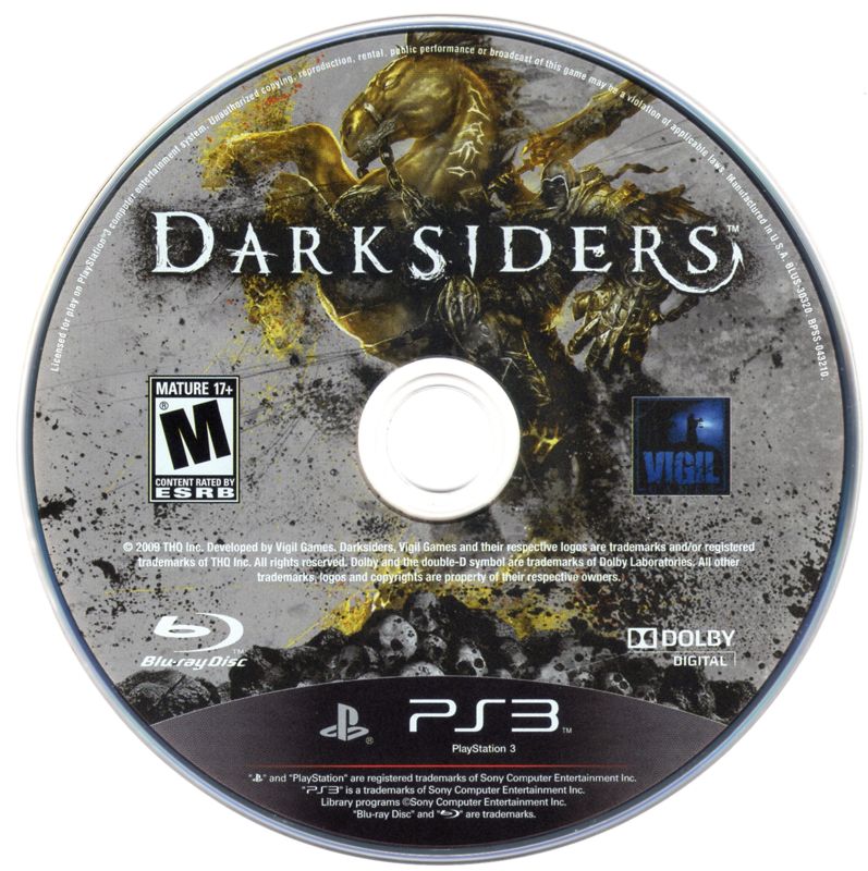 Media for Darksiders (PlayStation 3)