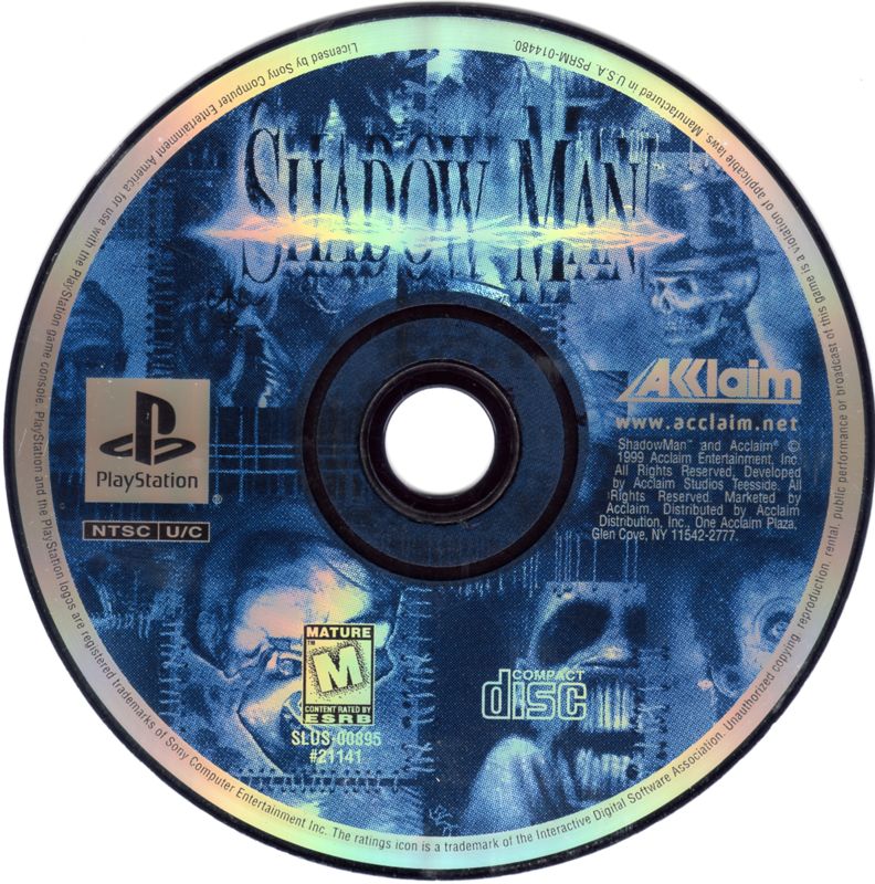 Media for Shadow Man (PlayStation)