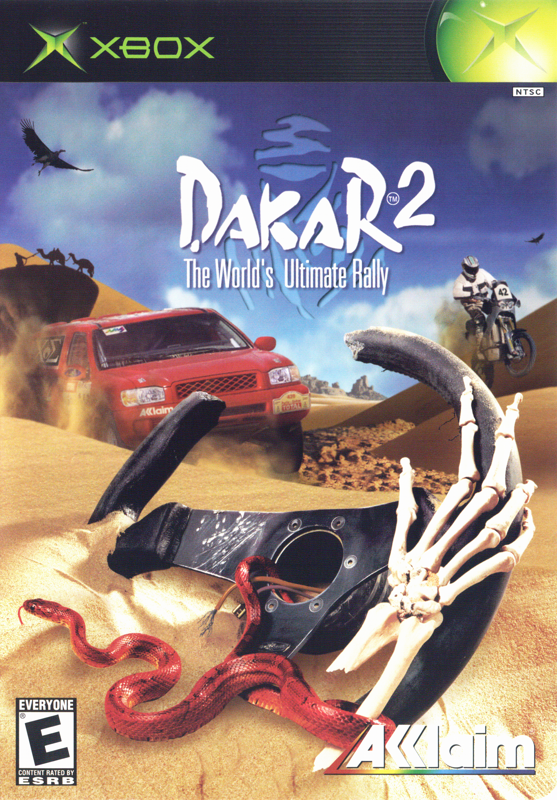 Front Cover for Dakar 2: The World's Ultimate Rally (Xbox)