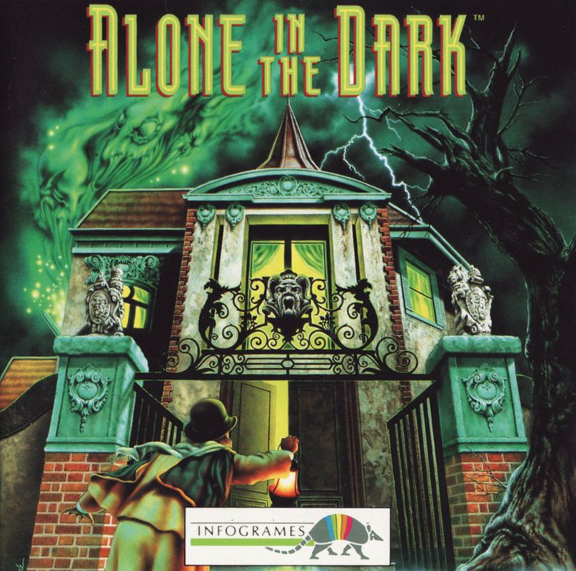 Other for Alone in the Dark: The Trilogy 1+2+3 (DOS): Alone in the Dark Jewel Case - Front