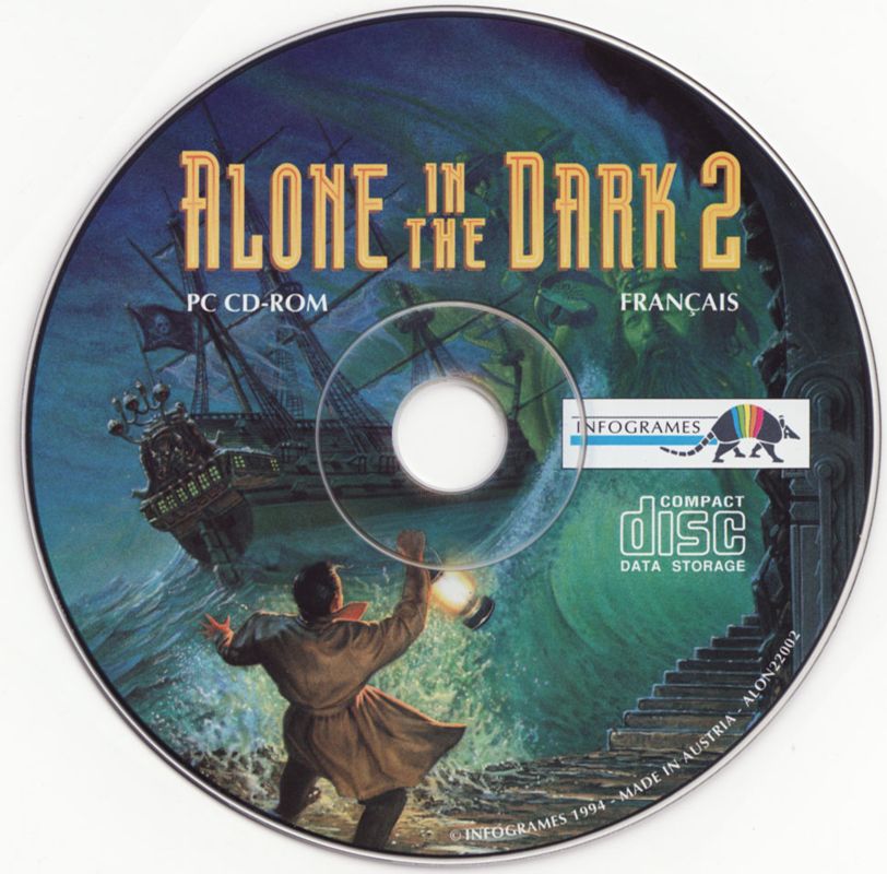 Media for Alone in the Dark: The Trilogy 1+2+3 (DOS): Alone in the Dark 2