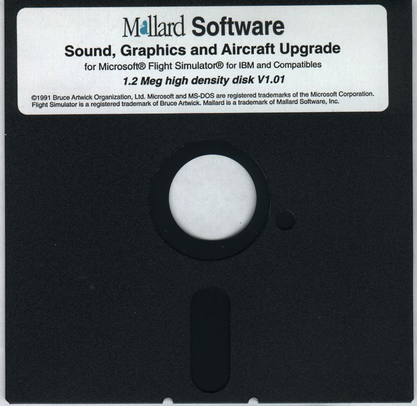 Media for Sound, Graphics & Aircraft Upgrade for Microsoft Flight Simulator (DOS): v1.01