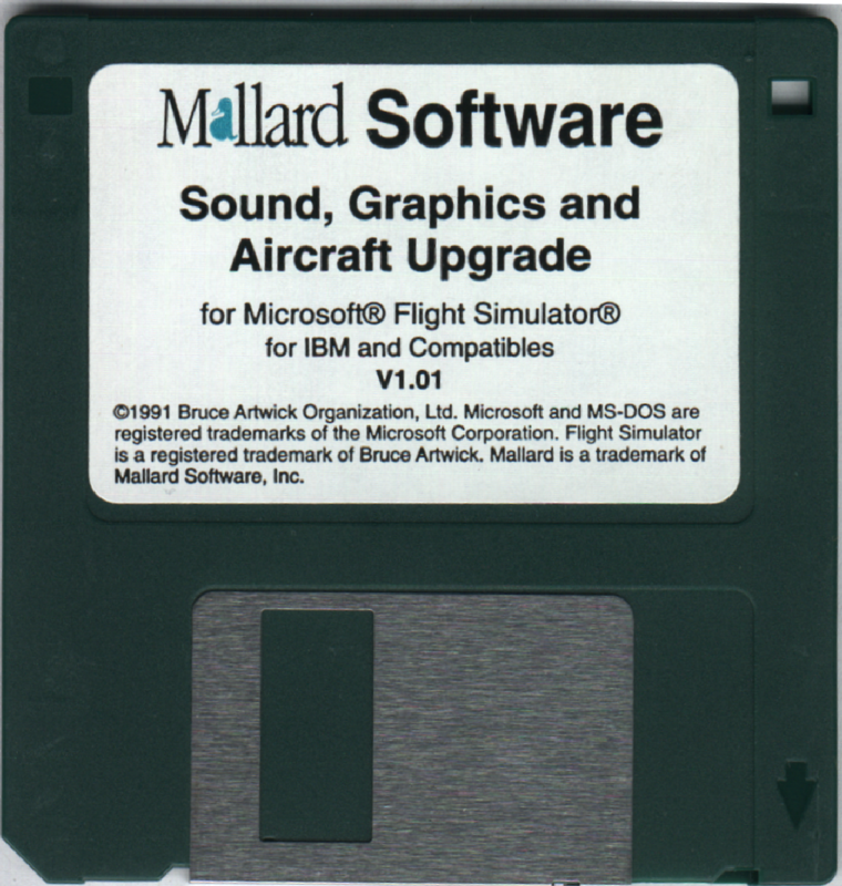 Media for Sound, Graphics & Aircraft Upgrade for Microsoft Flight Simulator (DOS): v1.01