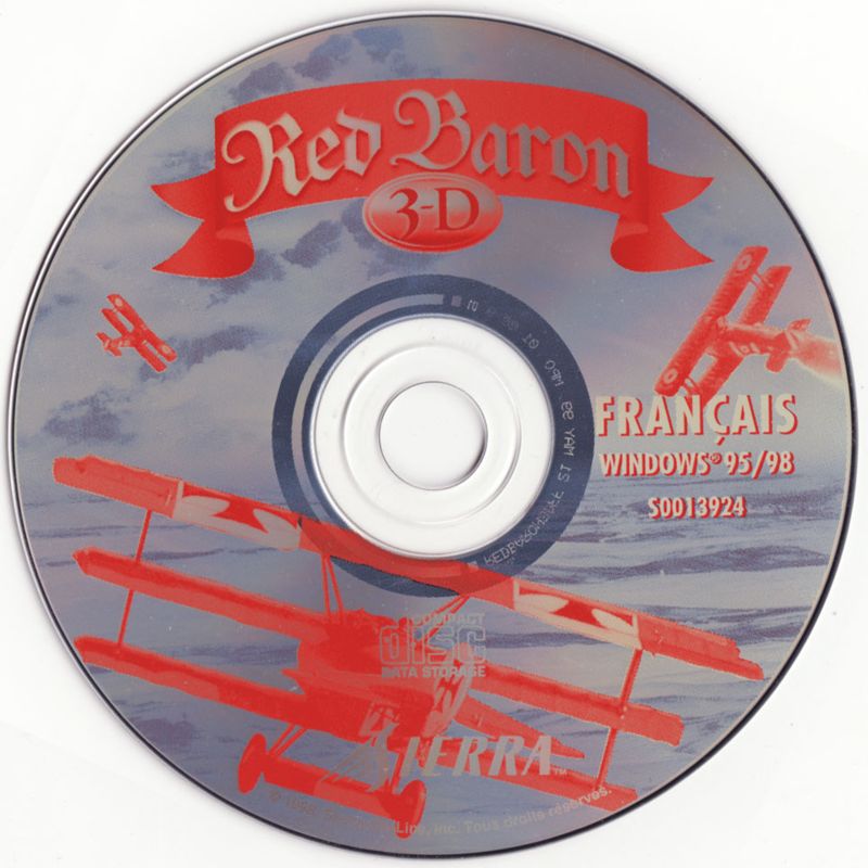 Media for Red Baron 3-D (Windows)