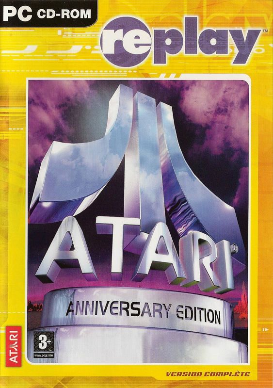 Front Cover for Atari: Anniversary Edition (Windows) (Atari Replay release)