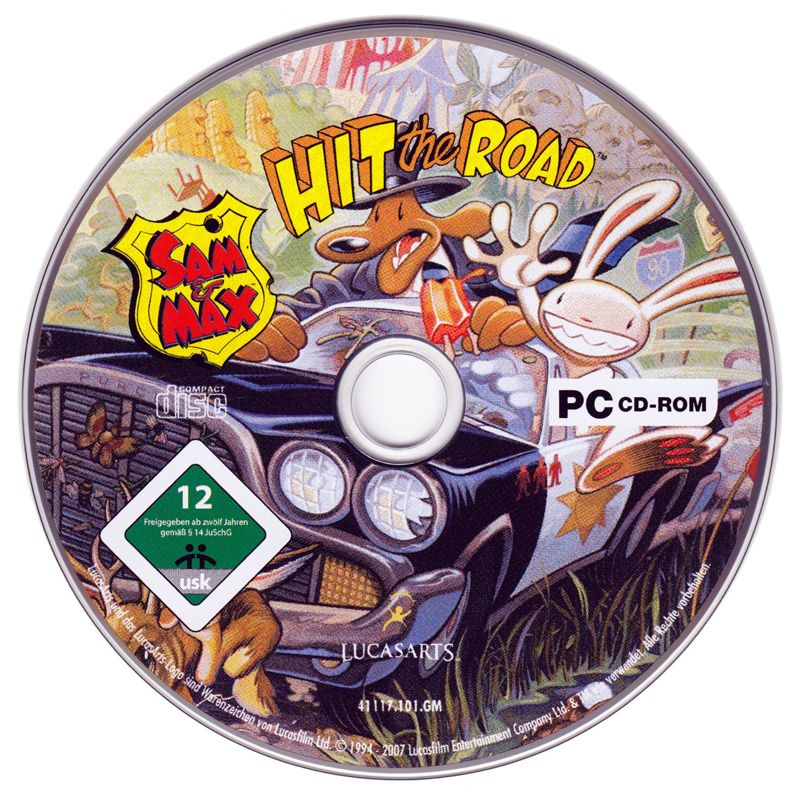 Media for Sam & Max: Hit the Road (Windows) (LucasArts Classic release)