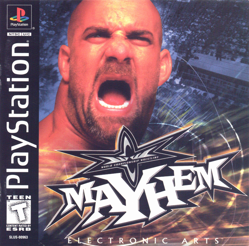 Front Cover for WCW Mayhem (PlayStation)