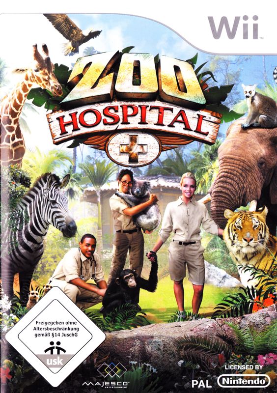 Front Cover for Zoo Hospital (Wii)