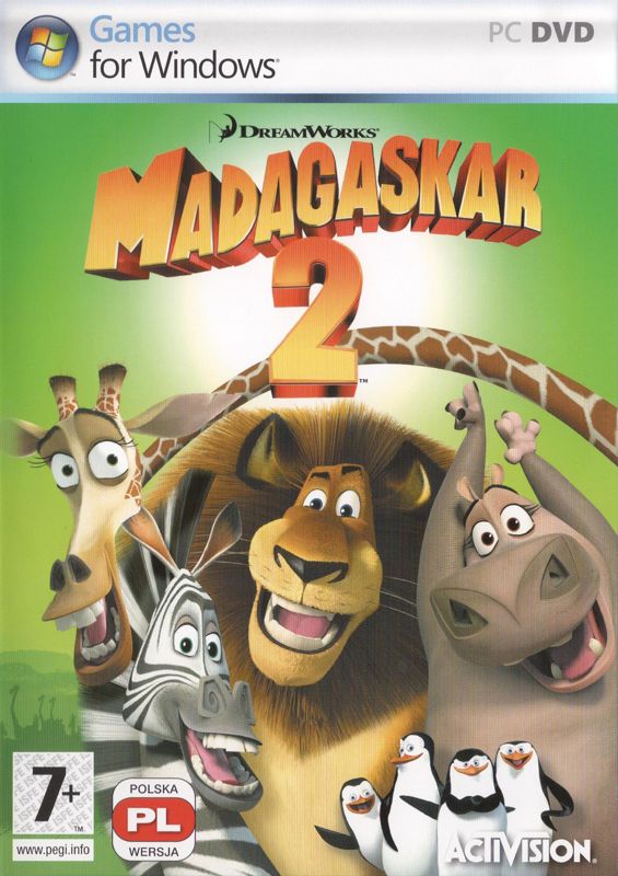 Front Cover for Madagascar: Escape 2 Africa (Windows)