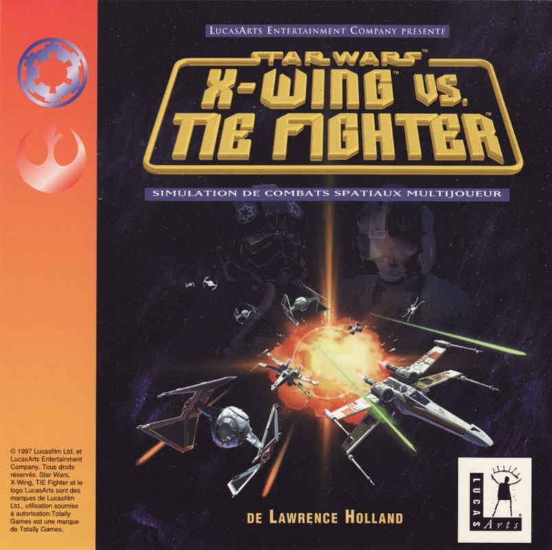 Other for Star Wars: X-Wing Vs. TIE Fighter (Windows) (1st French Release: Manual in French, Game in English): Jewel Case - Front