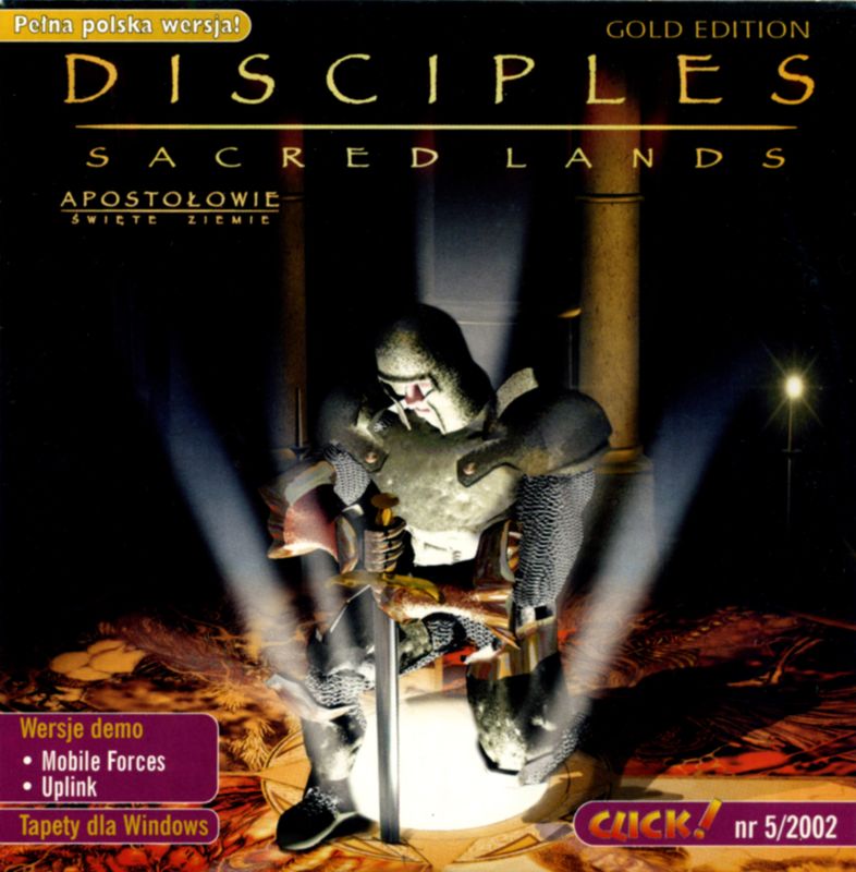Front Cover for Disciples: Sacred Lands (Windows) (Click! 5/2002 covermount)