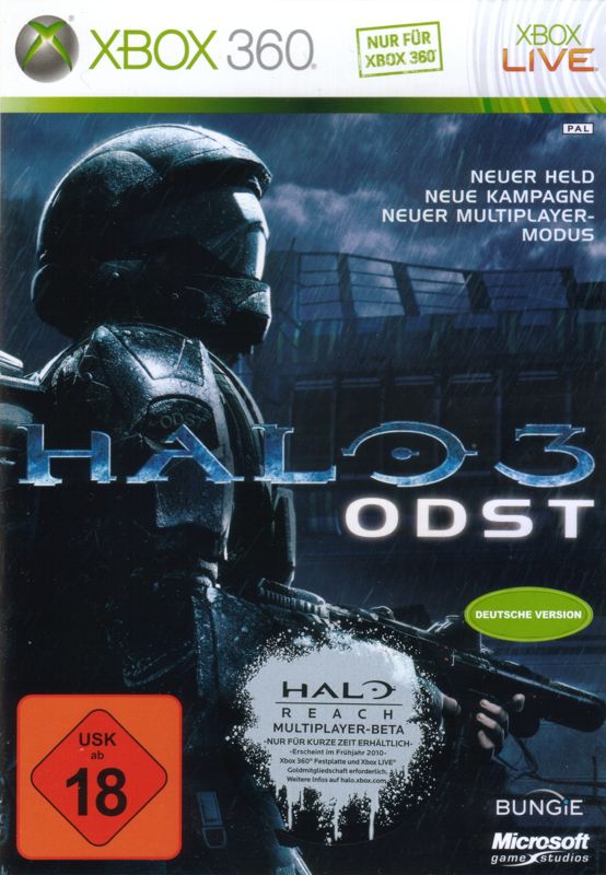 Other for Halo 3: ODST (Special Edition) (Xbox 360): Keep Case - Front