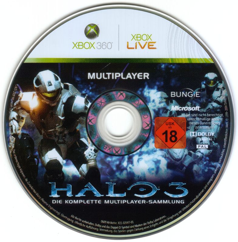 Media for Halo 3: ODST (Special Edition) (Xbox 360): Multiplayer Disc