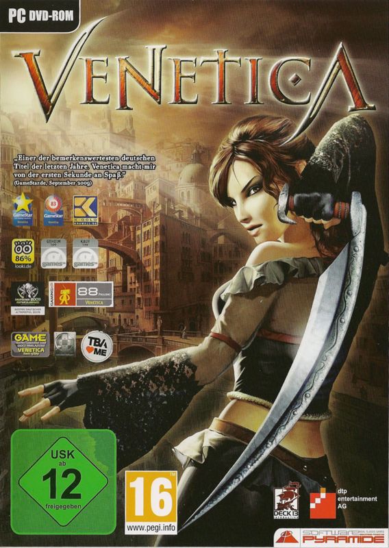 Front Cover for Venetica (Windows) (Software Pyramide release)