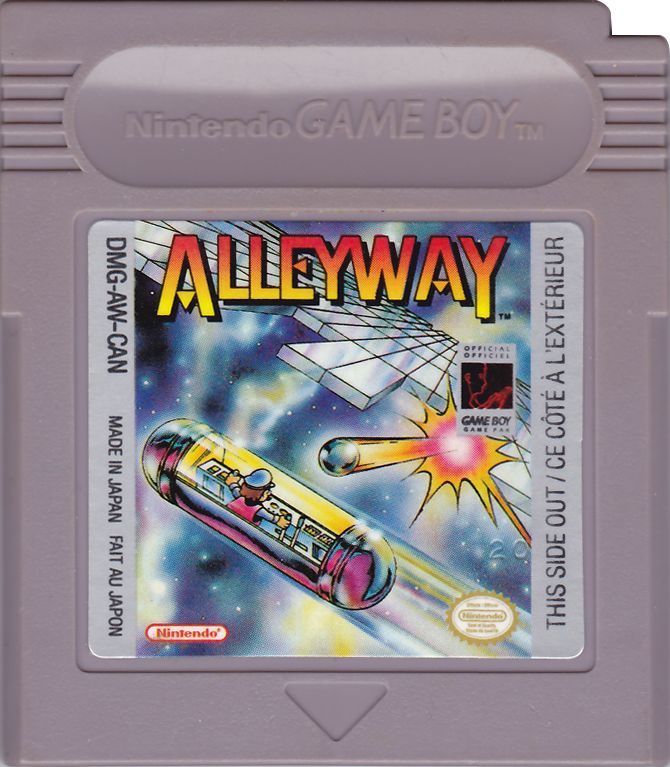 Media for Alleyway (Game Boy)