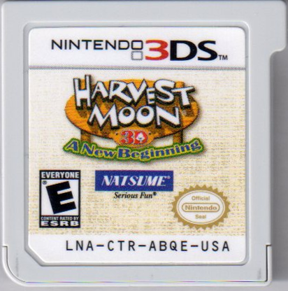 Media for Harvest Moon 3D: A New Beginning (Nintendo 3DS)
