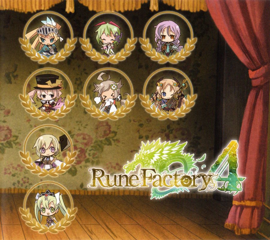 Inside Cover for Rune Factory 4 (Nintendo 3DS): Right