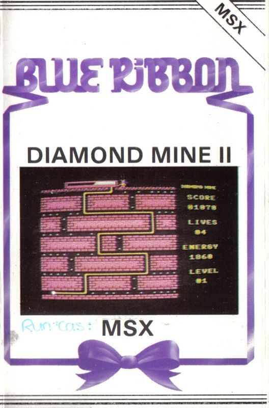 Front Cover for Diamond Mine II (MSX)