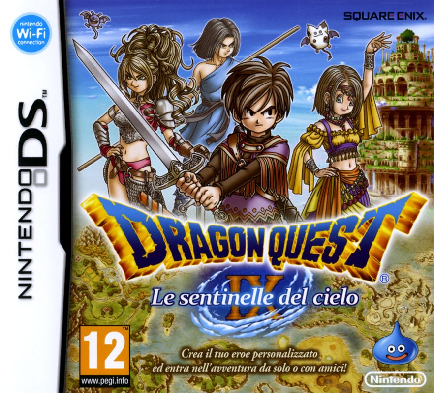 Front Cover for Dragon Quest IX: Sentinels of the Starry Skies (Nintendo DS)
