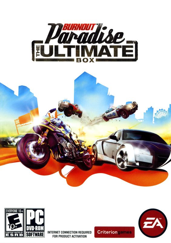 Front Cover for Burnout: Paradise - The Ultimate Box (Windows)