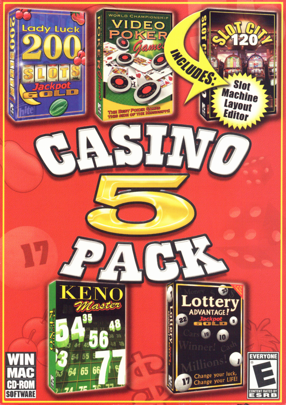 Front Cover for Casino 5 Pack (Macintosh and Windows)