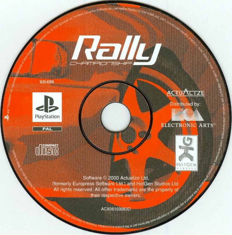 Media for Mobil 1 Rally Championship (PlayStation)