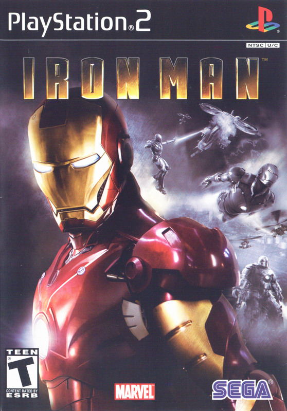 Front Cover for Iron Man (PlayStation 2)